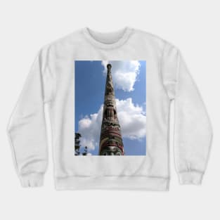 Totem Pole  Virginia Waters Sunningdale  England  UK Crewneck Sweatshirt